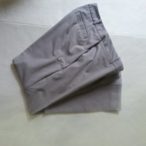 Worthington light gray curvy fit trousers